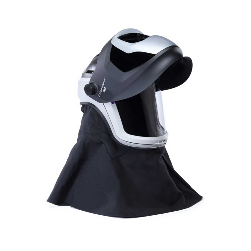 M-407SG Welding Headtop - 3M Versaflo Resp M-Series Helmet WITH FLAME RESISTANT SHROUD & SPEEDGLAS