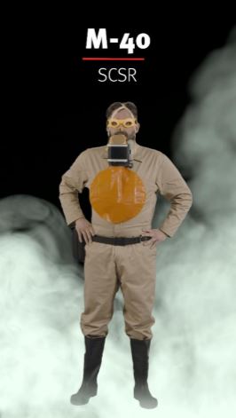 Ocenco Self Contained Self Rescuer/Rebreather 30 Minute M-40