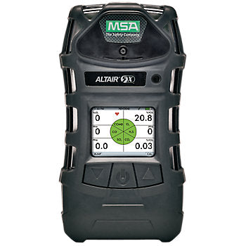 MSA Altair 5X Gas Detector: PID, LEL, CO, H2S, O2, NH3 10.6EV with reactive probe