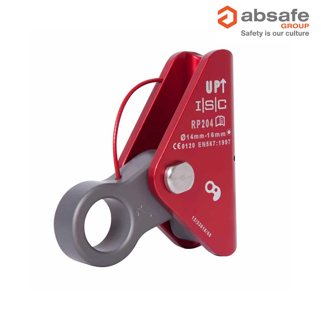 ISC RP204A Rope Grab is a fixed-axle rope grab for 14 to 16mm rope