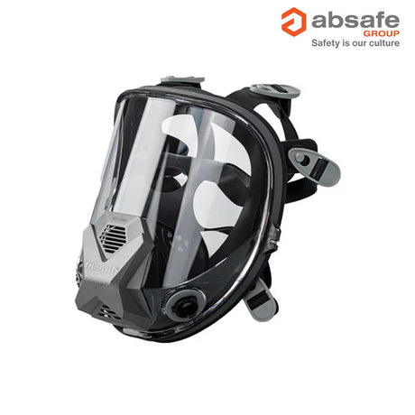 Silicone Full Face Respirator TRIDENT HEXHALE - FILTERS NOT INCLUDED