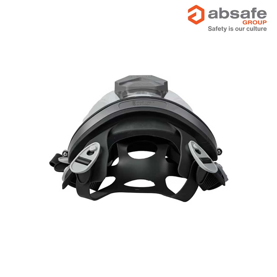 Silicone Full Face Respirator TRIDENT HEXHALE - FILTERS NOT INCLUDED
