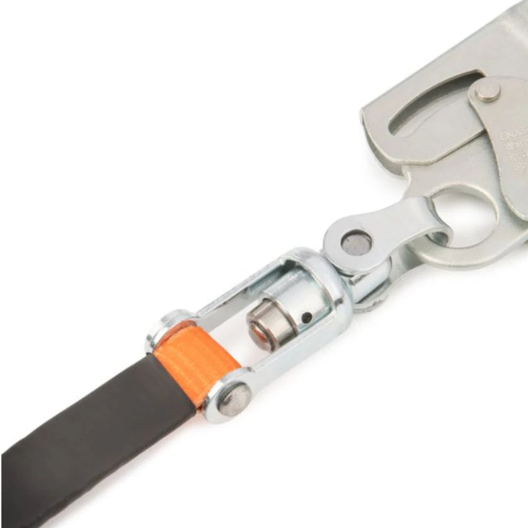 Spanset DSL3-TWIN-STL - 2M TWIN SELF RETRACT LANYARD C/W H3