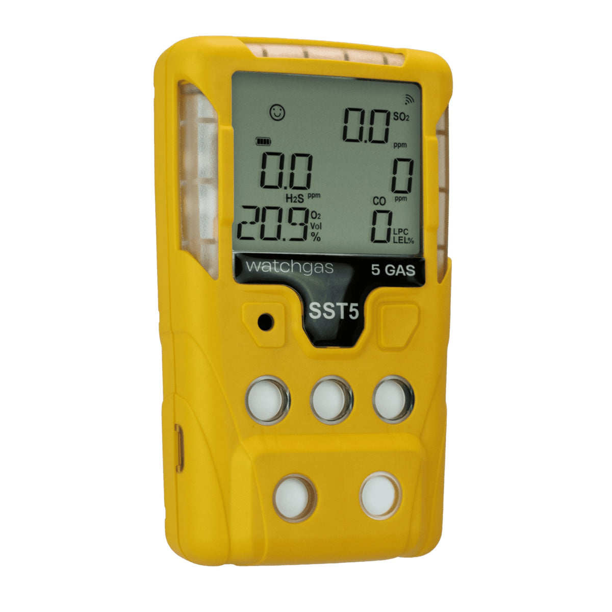 WatchGas SST5 5 Gas Detector LPC/O2/CO/H2S/NO2 (filtered LEL Sensor)