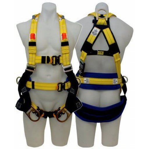 3M™ DBI-SALA® Delta™ Tower Workers Harness 853M0018, Yellow, Medium, 1 EA/Case