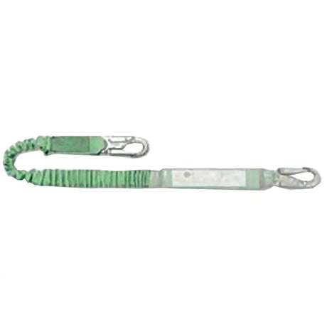 Miller 2M Stretchable lanyard w/64mm Scaff hook one end, and 19mm hook at energy absorber end