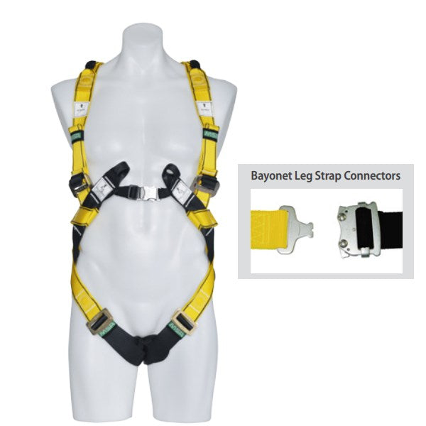 MSA Safety Workman Premier Full Body Harness - Bayonet