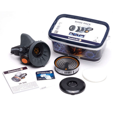 Sundstrom Basic Box Respirator Gas Mask Kit