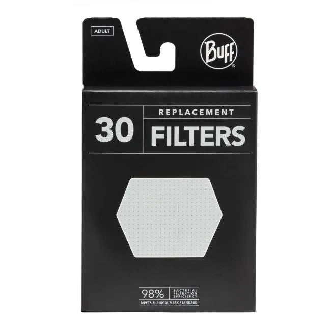 Buff Replacement Filters 30-pack for Buff face Mask