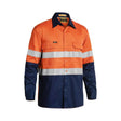 Bisley 3M Taped Hi Vis Industrial Cool Vent Shirt