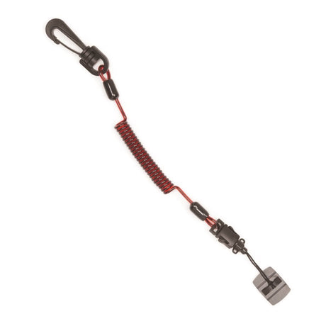 GRIPPS Coil E-Tether with Poly Clip (Non-Conductive)