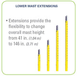 Miller DuraHoist Lower Mast Extension