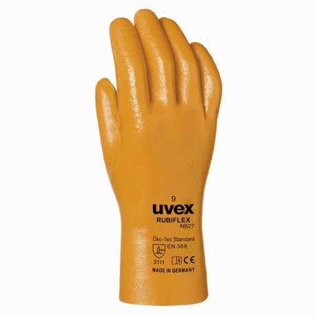 Uvex Rubiflex S NB60S Chemical Protection Gloves