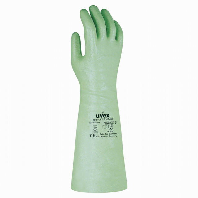 Uvex Rubiflex S Chemical Protection Gloves