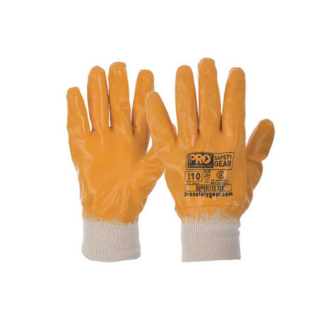 ProChoice Super-Lite Orange Fully Dipped Gloves