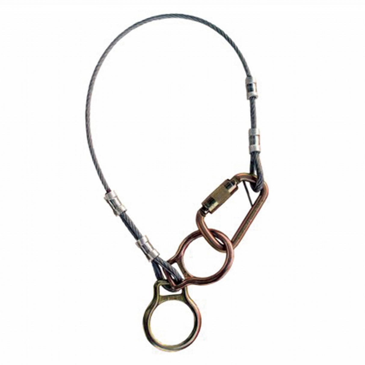 Protecta Anchor Straps - Dual-Ring Cable Tie-Off Adaptor
