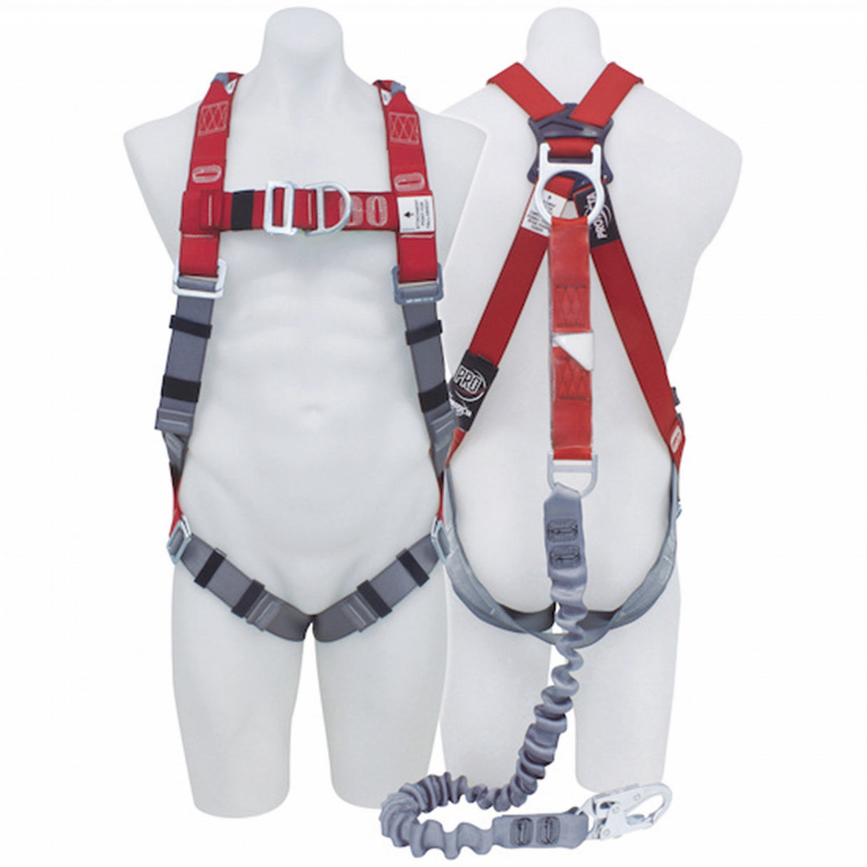 Protecta PRO Riggers Harness with Elasticated Integral Lanyard & Snap Hook