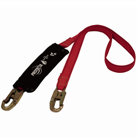 Protecta Welders Shock Absorbing Lanyard - Single Tail Snap/Scaffold hook