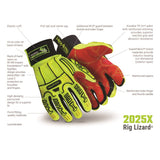 HexArmor 2025X Rig Lizard Heavy Duty Gloves