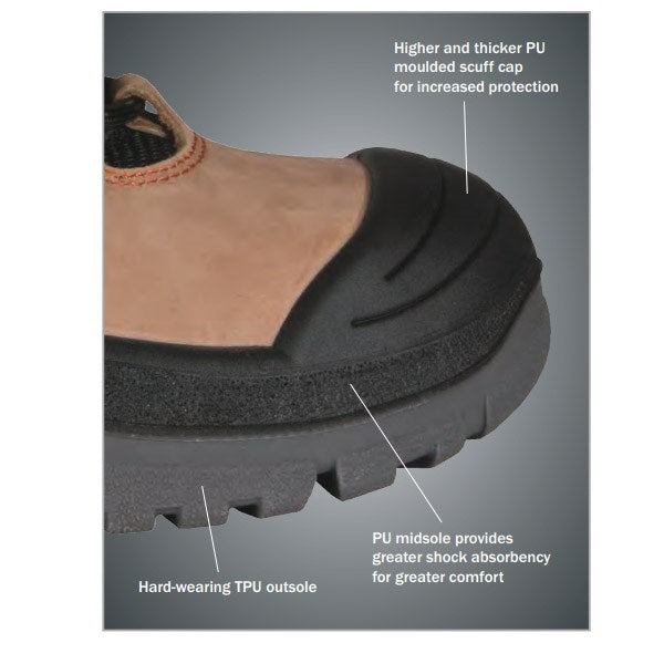 Mongrel Boots Elastic Sided Boot with Scuff Cap 440050
