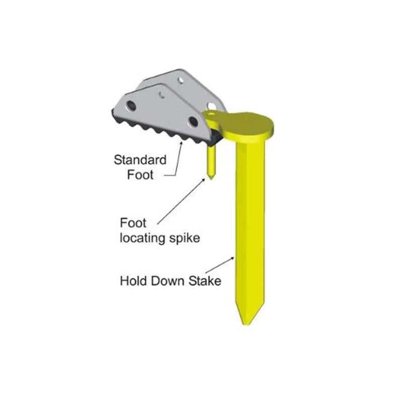 Arachnipod Soft Ground Stake